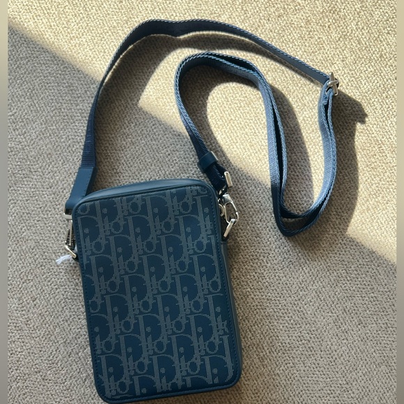 Dior Bags Christian Dior Oblique Vertical Pouch Poshmark